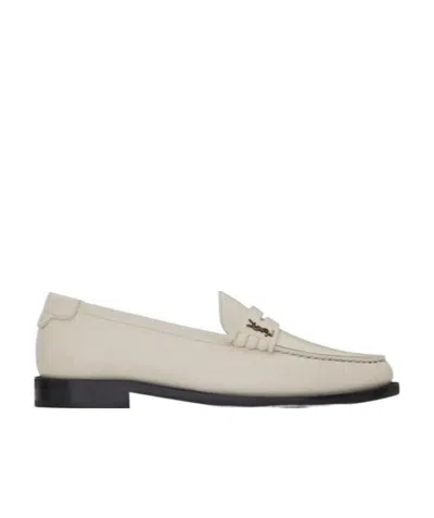SAINT LAURENT SAINT LAURENT MONOGRAM PENNY LOAFERS