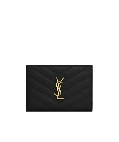 SAINT LAURENT SAINT LAURENT CASSANDRE MATELASSÉ BIFOLD WALLET