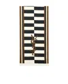 Saint Laurent Fringed Edges Silk Scarf For Men In Multicolor