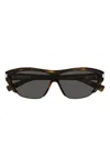 Saint Laurent Eyewear Sunglasses In 褐色