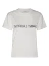 Saint Laurent Reverse Logo T-shirt