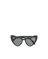 Saint Laurent Loulou Sunglasses In Black