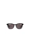 Saint Laurent Logo Sunglasses In Black