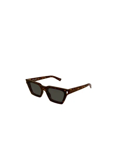 SAINT LAURENT LOGO SUNGLASSES