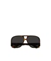 Saint Laurent Sl 652/f Solace002 Havana Havana Black In Black