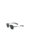 Saint Laurent Logo Sunglasses In Black