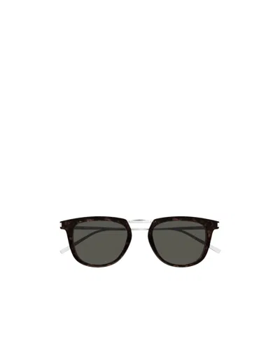 SAINT LAURENT SAINT LAURENT EYEWEAR SQUARE FRAME SUNGLASSES