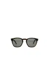 Saint Laurent Logo Sunglasses In Gray