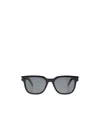 Saint Laurent Tinted Square Frame Sunglasses In Gray
