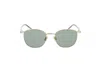 Saint Laurent Logo Sunglasses In Gray