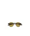 Saint Laurent Sl 707003-ruthenium-havana-brown In Green