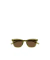 Saint Laurent Eyewear Sunglasses In Green
