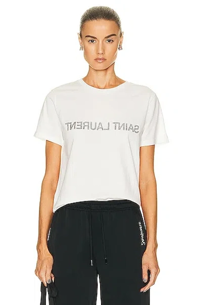 SAINT LAURENT LOGO T-SHIRT