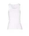 Saint Laurent Crewneck Scoop Neck Sleeveless Plain Pattern Top