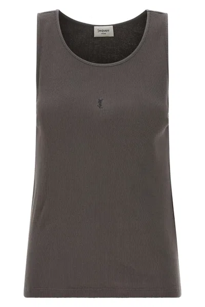 SAINT LAURENT LOGO TOP