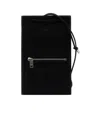 Saint Laurent Logo Wallet In Black