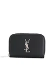 Saint Laurent Logo Zipped Purse
