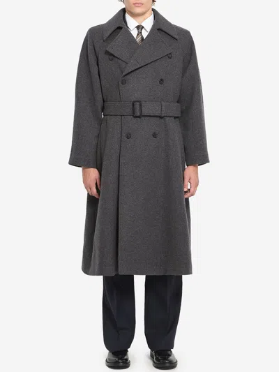 SAINT LAURENT LONG COAT IN CASHMERE