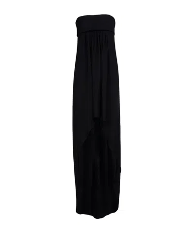Saint Laurent Long Dresses In Black