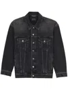Saint Laurent Oversized 70s-inspired Statement Jacket In Black
