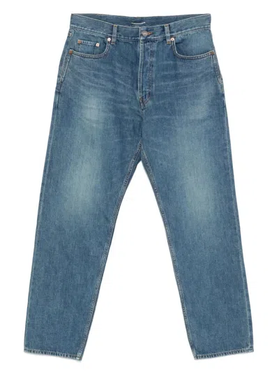 Saint Laurent Long Mick Jeans Rs701 03 In Blue