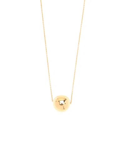 Saint Laurent Long Necklace In Gold