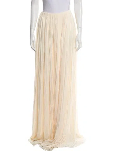 Pre-owned Saint Laurent Long Skirt W/ Tags In Neutral