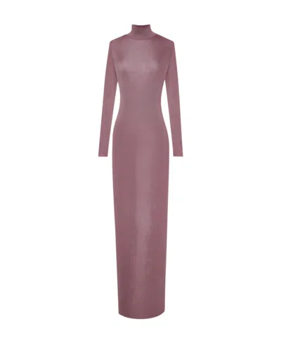 SAINT LAURENT SAINT LAURENT HIGH NECK KNITTED DRESS