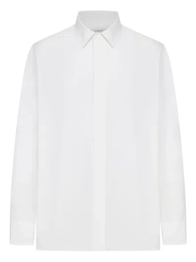 Saint Laurent Long-sleeve Shirt In White