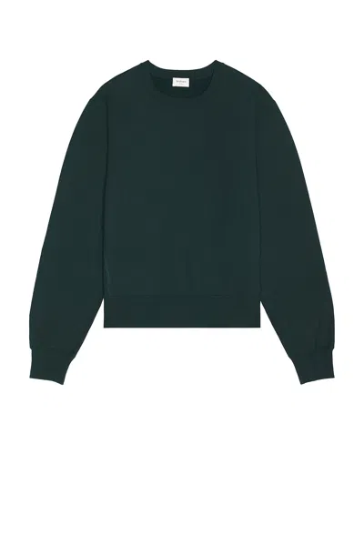 Saint Laurent Long Sleeve Sweater In Canard