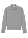 Saint Laurent Long-sleeved Polo Shirt