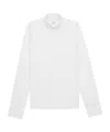 Saint Laurent Long-sleeve Cotton Shirt In White