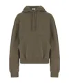 Saint Laurent Long-sleeved Sweater In Green