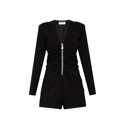 Saint Laurent Long Sleeves Jumpsuit Women