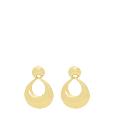 SAINT LAURENT KNOCKER EARRINGS IN METAL