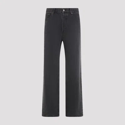 Saint Laurent Wide Jeans. In Black