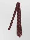 Saint Laurent Losan Slim Square Pattern Tie