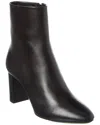 Saint Laurent Lou 70 Leather Bootie In Black
