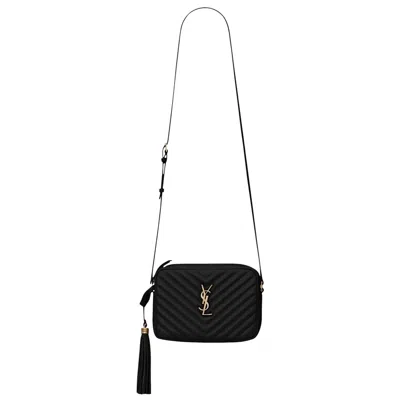 Pre-owned Saint Laurent Lou Camera Bag 'black'