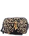 Saint Laurent Lou Camera Bag Printed Raffia Small (authentic Pre-loved) In Multi