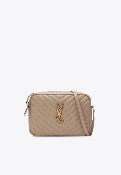 Saint Laurent Lou Camera Bag In Sand