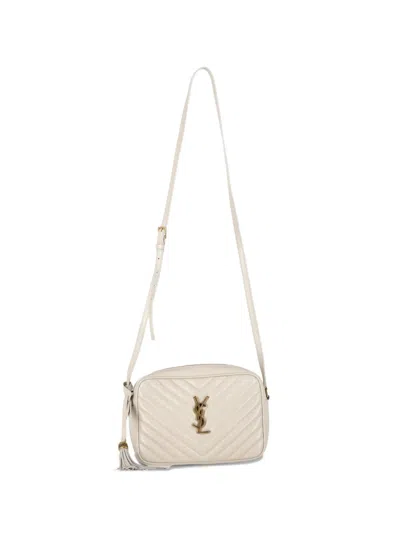 Pre-owned Saint Laurent Lou Cross Body Bag In Neutral