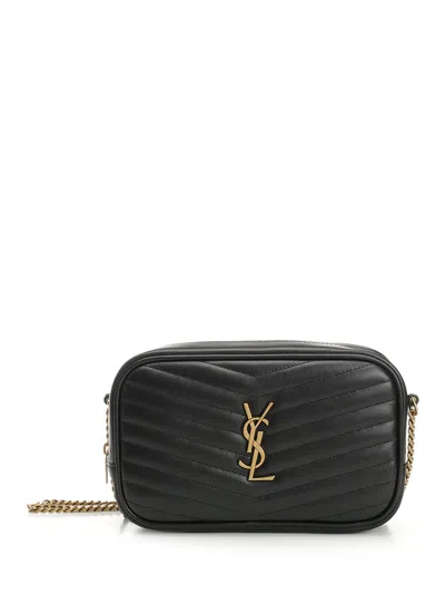 Saint Laurent Lou Handbags Black