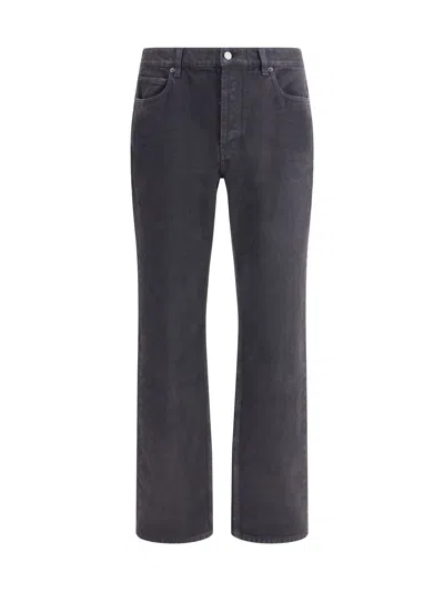 Saint Laurent Lou Jeans In Black