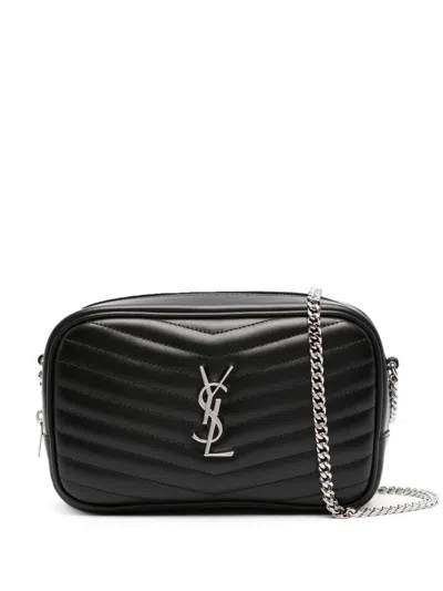 SAINT LAURENT LOU LEATHER MINI BAG