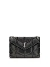 Saint Laurent Lou Lou Medium Shoulder Bag In Black