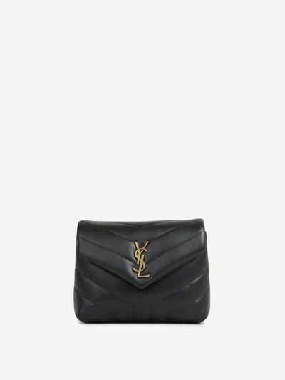 Saint Laurent Lou Lou Shoulder Bag In Black