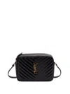 Saint Laurent `lou` Camera Bag In Black  