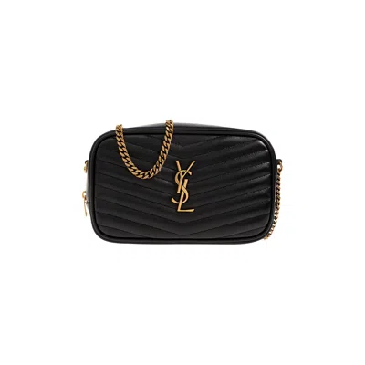 Pre-owned Saint Laurent Lou Mini Bag 'noir' | Black | Women's Size Onesize
