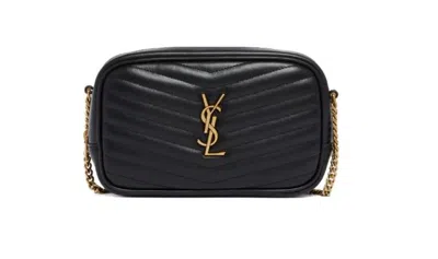 Saint Laurent Lou Mini In Black